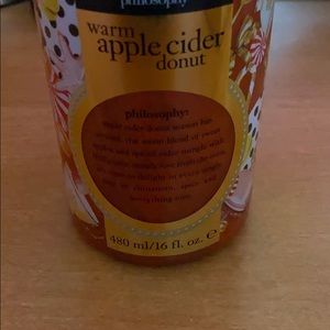 Warm Apple Cider Donut Philosophy Bath Gel